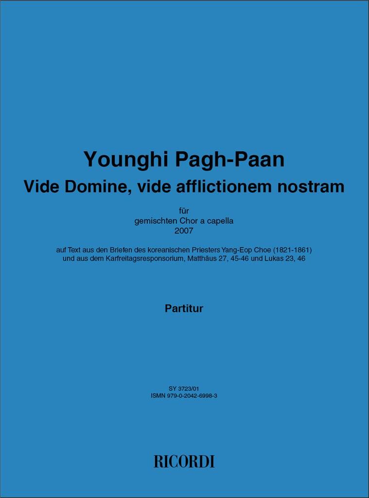 Vide Domine, vide afflictionem nostram